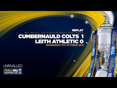 Cumbernauld Colts 1-0 Leith Athletic | William Hill Scottish Cup 2016/17 - Round One Replay
