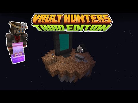 Minecraft Vault Hunters Sky Vault: Our First Vaults