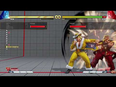 SF5 AE Ken 555 Damage Combo