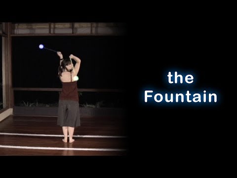 Poi Spinning Tutorial - How to Learn the Fountain (beginner)