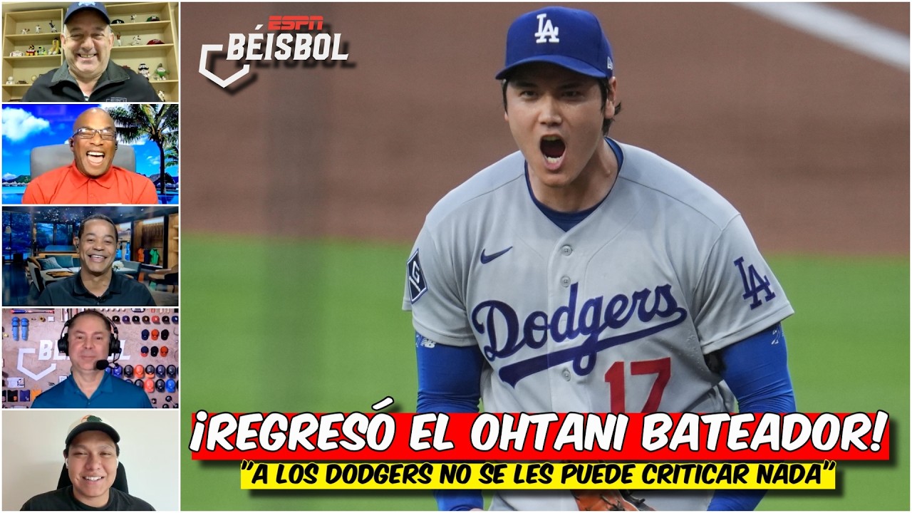 OHTANI y un regreso ESPECTACULAR a la doble vía, ¿Se equivocó Dave Roberts? | ESPN Beisbol