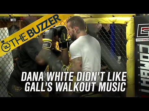 Dana White wasn’t a fan of Mickey Gall’s walkout song for UFC 203, told him to change it