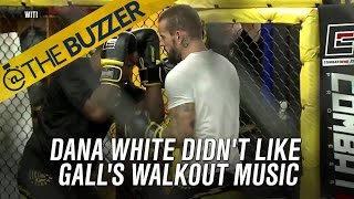 Dana White wasn’t a fan of Mickey Gall’s walkout song for UFC 203, told him to change it by @The Buzzer