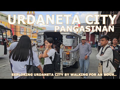 URDANETA CITY PANGASINAN PHILIPPINES ONE HOUR WALKING TOUR