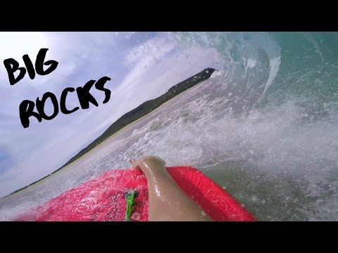 Dry Sand ShoreBreak || body board POV