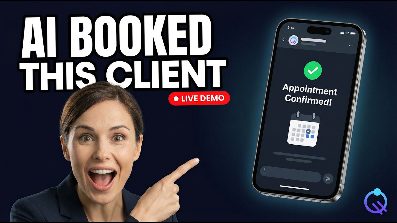 Watch an AI Book a Client in Real Time (Qualivo Demo)
