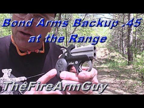 Bond Arms Backup .45 at the Range - TheFireArmGuy