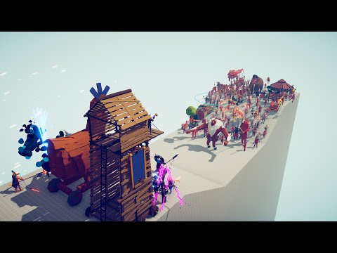 HIDDEN UNITS Team vs ALL UNITS Team - Totally Accurate Battle Simulator TABS