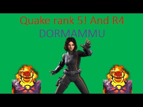 QUAKE RANK 5 and rank 4 dormammu!