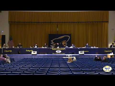 Belleville BOE Meeting  1/25/2021