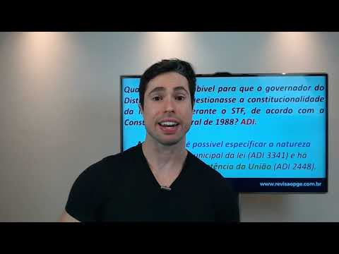 Analista Jurídico PGDF 2021 - Análise da Questão Discursiva de Direito Constitucional