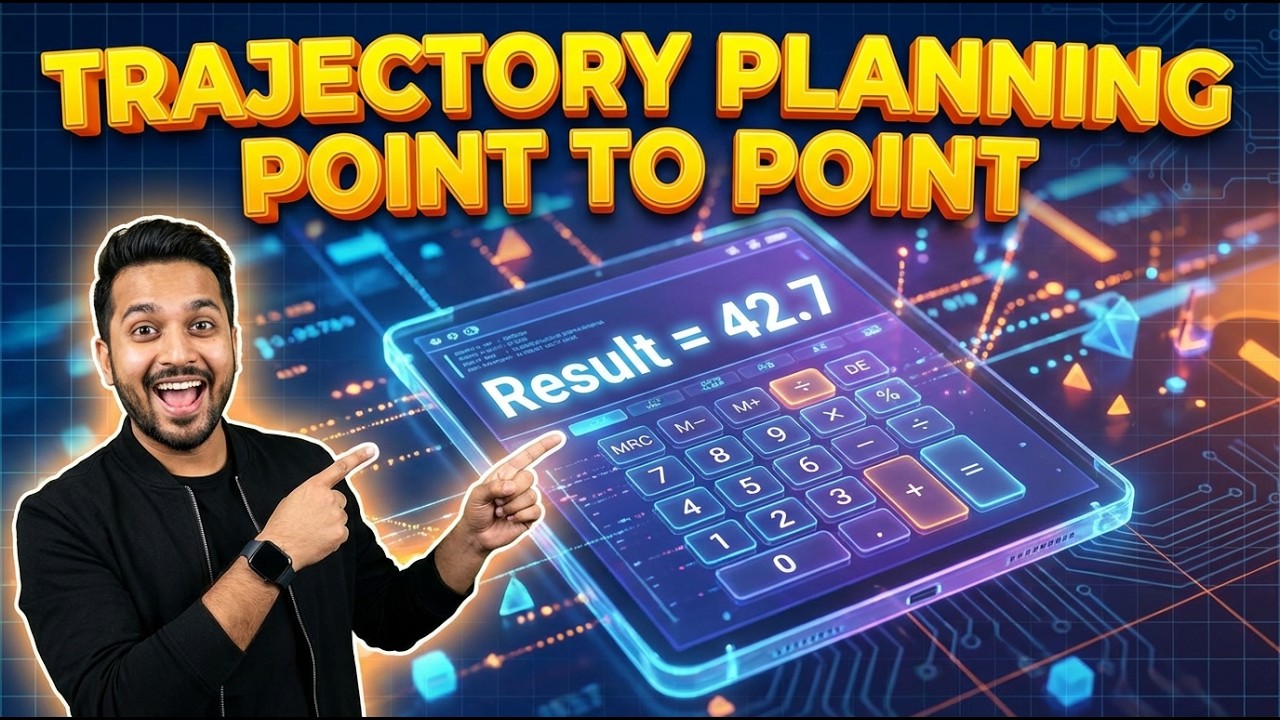 Trajectory Planning Point To Point Interactive Calculator
