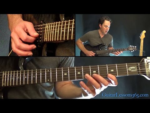 Nothing Else Matters Guitar Lesson Pt.1 - Metallica - Intro & Chords Video