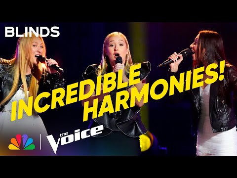 Sister Trio Sorelle Sings Queen's "Good Old-Fashioned Lover Boy" | The Voice Blind Auditions | NBC