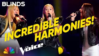 Sister Trio Sorelle Sings Queen's "Good Old-Fashioned Lover Boy" | The Voice Blind Auditions | NBC