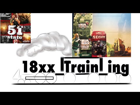 Solo Play through of 51st state using the Moloch expansion