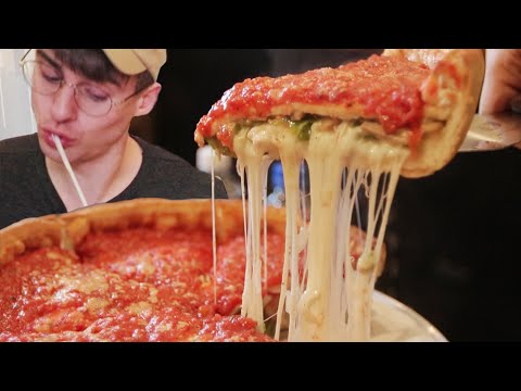 REAL CHICAGO DEEP DISH PIZZA = Pizza of Heaven!?
