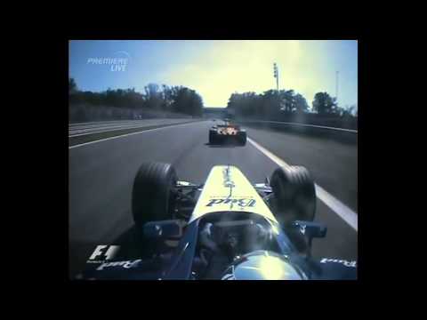 Juan Pablo Montoya vs Michael Schumacher  F1 Italian GP Monza 2003