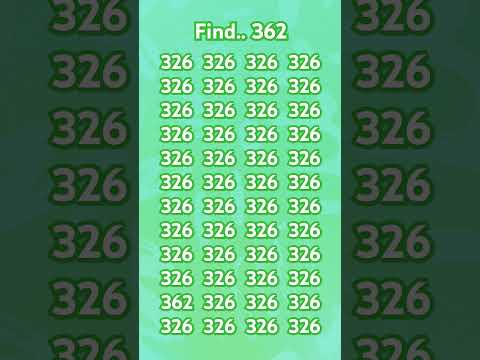 Find the number #quiz #362