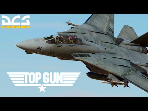 DCS: F-14 Movie | Maverick vs Jester (Remastered)