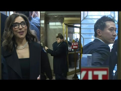 Video Thumbnail: X, TikTok, Discord CEOs arrive for US Senate hearing | AFP