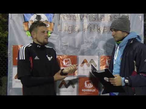 Wywiad z Łukaszem Mazurem (Sandomierskie Byki) po meczu z Rolnik TBG