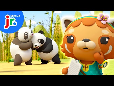 Panda Bamboo Battle! 🐼 Octonauts: Above & Beyond | Netflix Jr