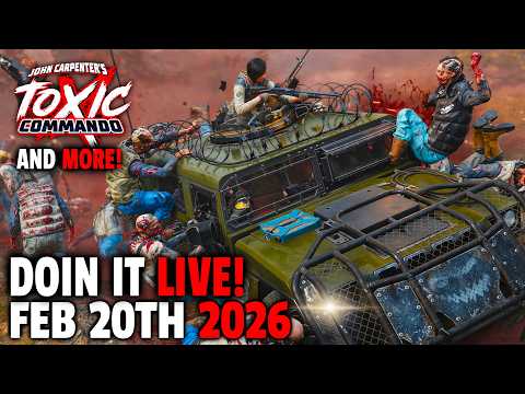 ALL New Co-op Zombie Apocalypse Shooter and more! Doin It Live!