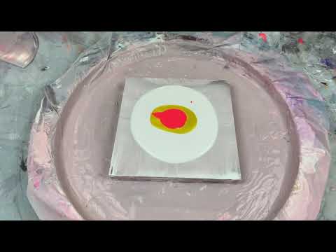 176. Sheleeart Australian Fluid Artist - Quick Neon Bloom