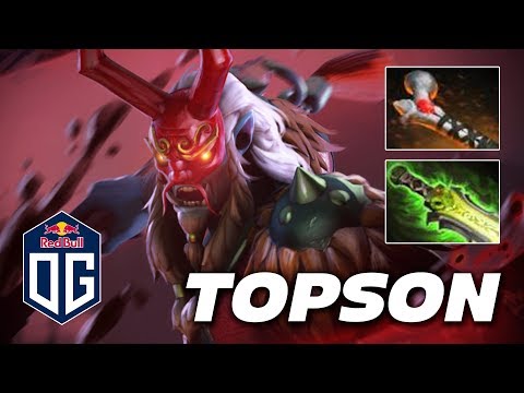 Topson Grimstroke Mid Madness  - Dota 2 Pro Gameplay