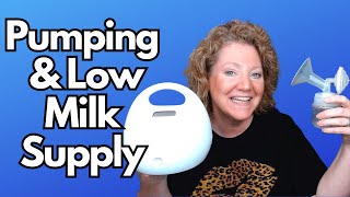 Pumping Moms With Low Milk Supply