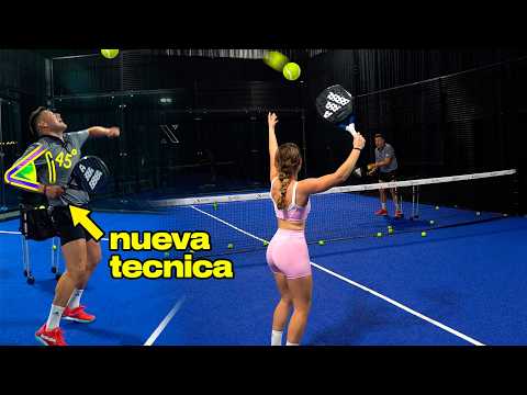 3 Steps technique to Padel FLAT SMASH x3 with Asier Gago