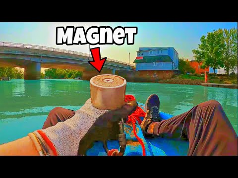 I Tossed My Magnet Under the Bridge & Hit the JACKPOT!! (Magnet Fishing)