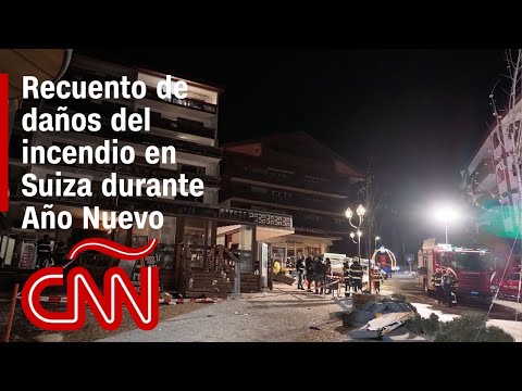 Incendio en Suiza: decenas de muertos, heridos y el testimonio de los sobrevivientes