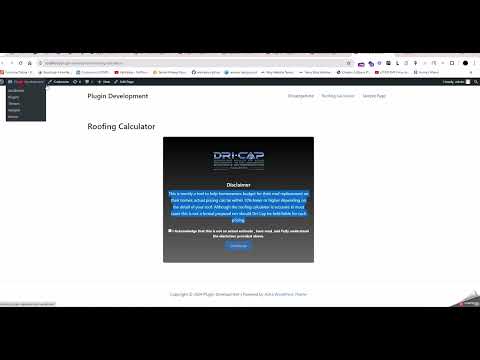 Dri Cap Calculator
