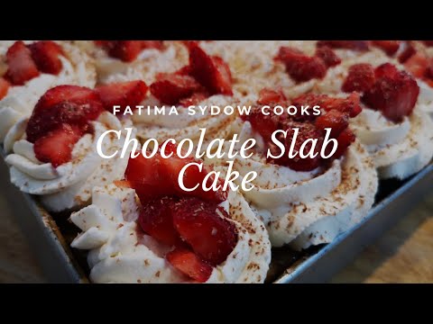 How to make a Chocolate Slab Cake
