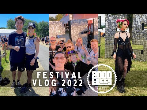 Thumbnail for 2000 TREES FESTIVAL VLOG DAY 1 || Jimmy Eat World, Holding Absence, Creeper || Upcote Farm 2022 by Phoxjaw
