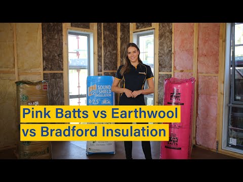 Pink Batts vs Earthwool vs Bradford Insulation