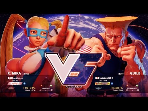 RZR Fuudo (R.Mika) VS hatabou1990 (Guile) SF5 1080p 60fps HD