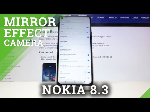 How to Manage Mirror Effect in NOKIA 8.3 – Turn Off Reflection Effect