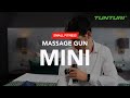 Tunturi Massage Pistole Mini, Schwarz