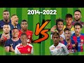 Mbappe vs Neymar💪(2014-2022)