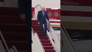 JUST IN: Trump shows off the new Air Force One #shorts #breakingnews #trump 