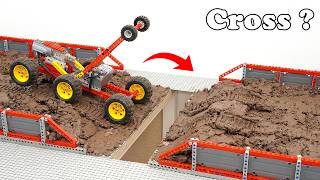 Testing LEGO Car vs Mud Gap - Can It Cross? | Smart Lego
