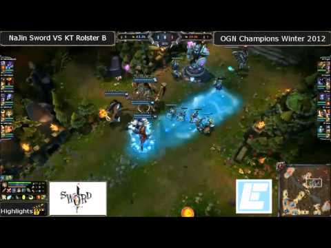 MaKNoon highlights from NaJin Sword versus KT Rolster B, OGN Winter semifinals