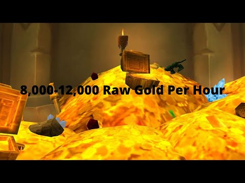 WoW Raw Gold Farm:8,000-10,000 Gold Per Hour + Loot After 1 hour | WoW 8.3 Gold Making
