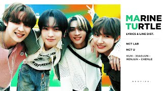 Download lagu NCT U - Marine Turtle (蓝洋海龟) (Color Coded Lyrics & Line Distribution) mp3