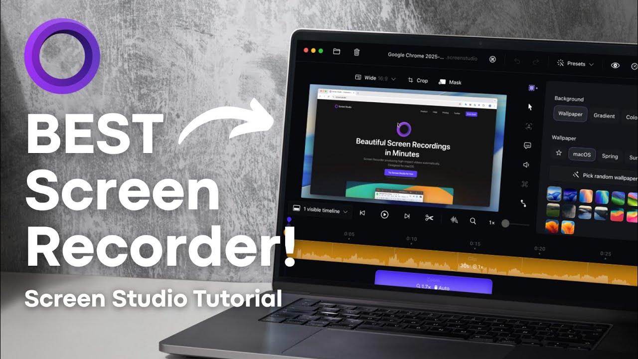 Screen Studio Tutorial — Create Beautiful Screen Recordings on Mac automatically