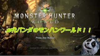 【MHW】パンダのモンハンワールド！バウンティとかソロで歴戦王とか。【モンスターハンターワールド】