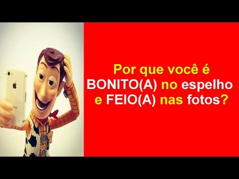 Por que você é mais bonito no espelho do que na foto? Descubra qual a imagem real